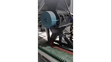 Rubber granule production