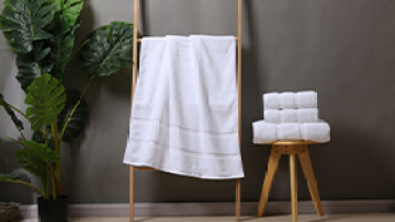 Plain satin white