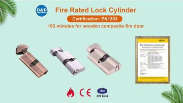 EN1634 fire rated lock cylinder