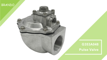 G353A048 2'' Threaded Remote Pilot Pulse Jet Diaphragm Valve For Dust Collector