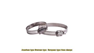 Supply DIN standard good quality W1 W2 1/2 hose clamps1