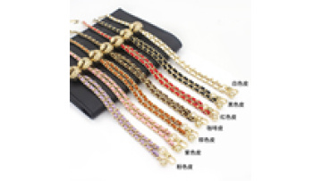 REWIN 7.5mm Synthetic Leather Chain Strap: Crossbody Purse Strap Replacement with Quality Buckles1
