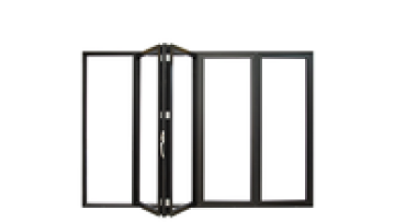 Bathroom Internal Glass Doors House Accordion Doors Bi Folding Aluminum Graphic Design Tempered Glass Modern Glass Wall Exterior1