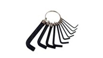 8/10 Piece Hex Key Set Allen Wrench Set with Holder Pouch Metric Sizes Easy Carry Allen Key for Home Repair1