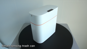 Topwill Plastic Trash Can Manufacturers New Electric Intelligent Automatic Sensor Touchless Smart Trash Can1
