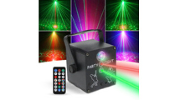 Sound Activated LED DJ Disco Lights for Parties and Karaoke1