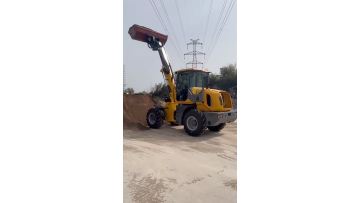 Small Wheel Loader With Telescopic Arm