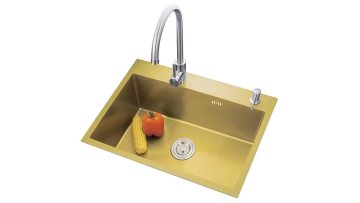 2022 Amazon Hot Selling Kitchen Sink Single Bowl SUS304 Stainless Steel Cheap Price1