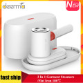 Deerma HS200 2 In 1 Garment Steamers / Flat Iron 180℃ Portable Steam Ironing Machine 110ml Water Tank 1000W For Travel Home