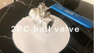 2PC ball valve heavy type