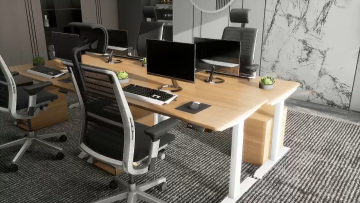 Healthy Life Office Affordable Best Uplift Electric Sit Stand Adjustable Office Desk1