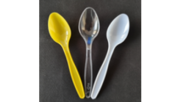 Mini Disposable Plastic Dessert Spoon - 5 Inch / 11.5cm / 1.3g1