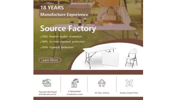 Garden Party Portable Folding Dining Banquet Plastic Camping Wedding Picnic Table for Events1