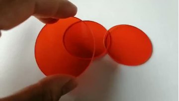 orange optical glass CB565