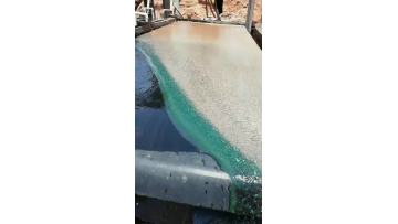 Copper ore shaking table