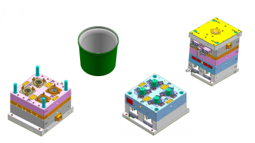 Production of household appliance molds