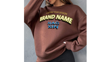 High-Quality Custom Logo Women's Hoodies & Oversized Y2K Printed Crew Neck Sweatshirts1