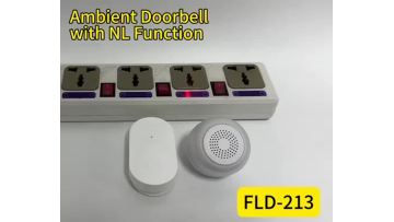 213 mini colorful light wireless doorbell