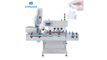 High Speed Automatic Bottle Sealing Capping Machine With Rising Feeder Plastic Glass Bottle Round Bottle Capping Machine1