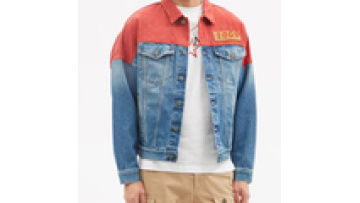 Custom Logo Denim Fashion Jackets Men Patch Washed Work Cotton Short Jacket1