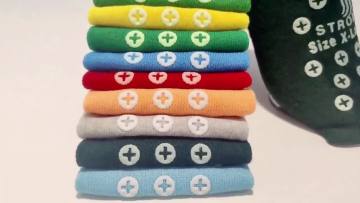 Anti slip Sock comfortable non slip hospital medical disposable slipper socks1