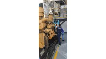 Drilling genset