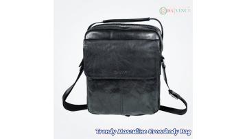Trendy Masculine Crossbody Bag