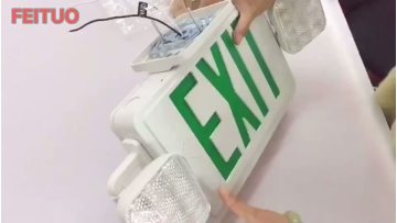 Certificate high brightness led fire emergency exit light1