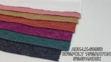 Wholesale Latest sweater fabric textiles thick knit angora jersey spring fabrics for clothing1
