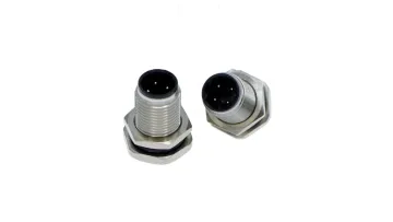 High-Quality ODM Round 4-Pin Male M12 Connector for Train Electronics1