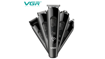 VGR V-271 Professional Hair Cutting machine Rechargeable Electric Mens Cordless Hair Clipper Beard  Trimmer Set1