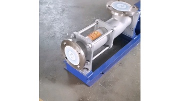 Stainless steel screw pump Suitable for chemical plants G type thick slurry pump1
