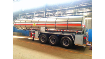 Stainless Steel Fuel Trailer