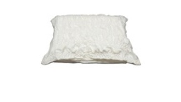 Crepe alpine casket pillow case coffin lining set1