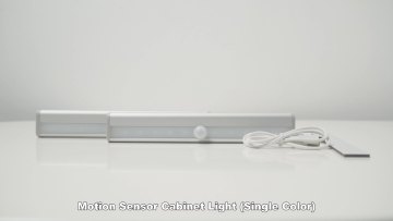 Ultra-thin Indoor Lighting Aluminum Strip Kitchen Cabinet Closet Lights Led Motion Sensor Light1