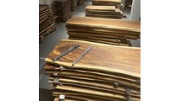 Unique Design Natural Shape Table Top Oak Walnut Solid Wood Live Edge Dining Table Wood Slab1