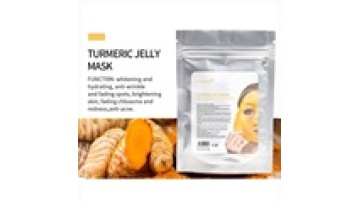 Travel Size Disposable Turmeric Face Mask - Anti-Acne & Purifying Jelly Mask1