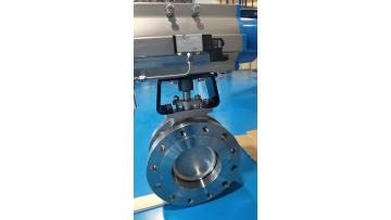 Pneumatic butterfly valve - eccentric