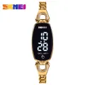 SKMEI LED Light Touch Screen Women Digital Watches Top Brand Crystal Luxury Ladies Clock Female Wristwatch Relogio Feminino 1588