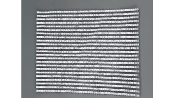 Aluminum foil sunshade screen for external use