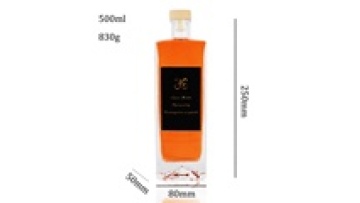 Empty  500ml 375ml 700ml Liquor Ice Decanter Spirit Brandy Gin Whiskey Tequila Vodka1