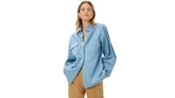 Good Quality Custom Womens Shirts Factories Oversize Denim Shirt1