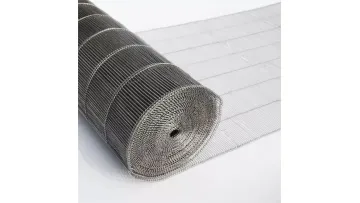 Screen Conveyor Belt Flat Flex Stainless Steel Flat Wire Belt1