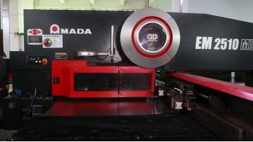 CNC Number punch operation video