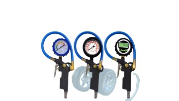 Digital Tire Inflator Air Pressure Gauge