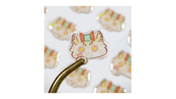 Custom Eco Friendly High Quality Strong Adhesive Soft Gel Domed 3D Clear Resin Epoxy Stickers Label Printing Soft  on Sheets1