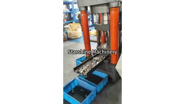 Aluminum powder press machine