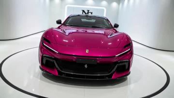 PL250-P Gorgeous purple Car Wrap