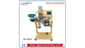 KD-198-9X (double heads)Muli-function Special Shapes Plastic Buttons Seting Machine (1)