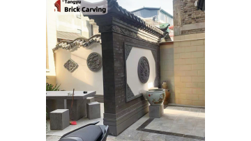 Ancient building wall skirt plinth